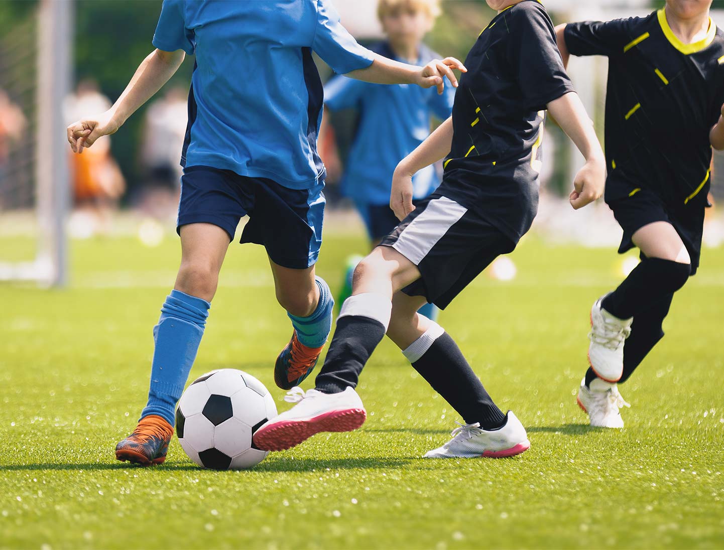 Children's football match